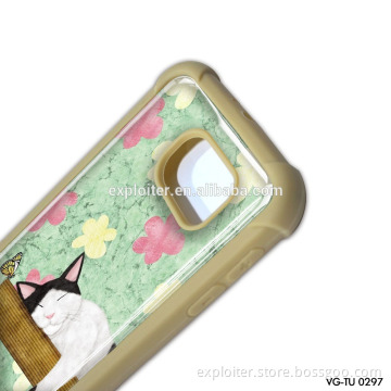 Shock-absorbing cushion epoxy mobile phone case for SAMSUNG S7 plus